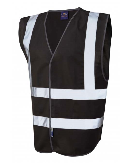 LEO WORKWEAR PILTON Coloured Reflective Waistcoat